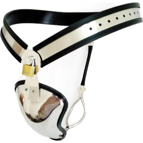 Male Chastity Belt Anal Hole Pants Cock Cage Sleeve Cbt Bondage Penis Lock Metal Chastity Device Sex Toys For Men Adult Games