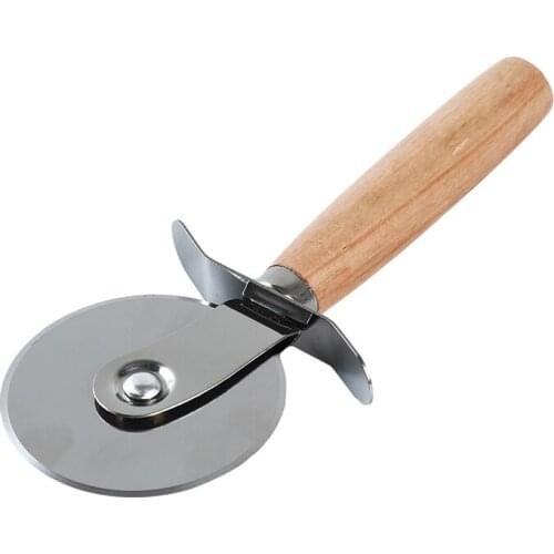 Stainless Steel Pizza Wheels & Cutter Round Pizza Divider & Knife Pastry Pasta Dough Kitchen Tools Baking Cutting Tools