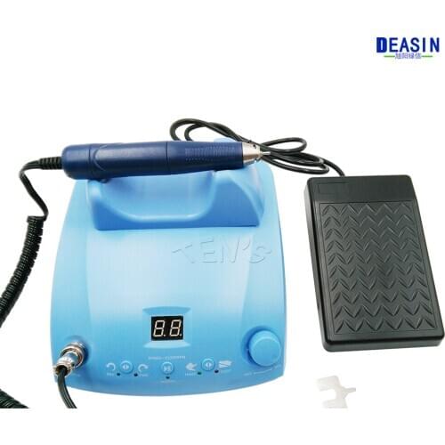 FREE SHIPPING 2016 New 50,000 rpm brushless jewelry micromotor speed by foot pedal dental laboratory Polishing set DHL