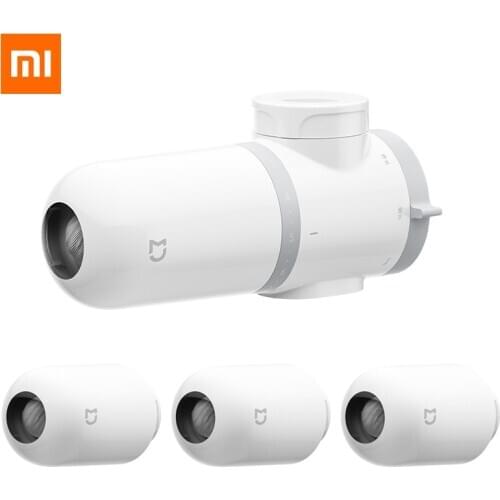 Original Xiaomi Mijia Water Faucet Purifiers Kitchen Faucet Percolator Activated Carbon Water Filter With Replacement Filter