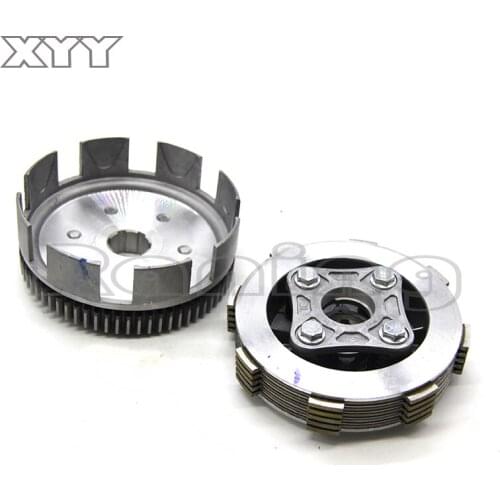 Lifan 140cc Complete Manual Clutch kit For 55mm Bore lifan 140 140cc 1P55FMJ Horizontal Kick Starter Engines Dirt Pit Bike