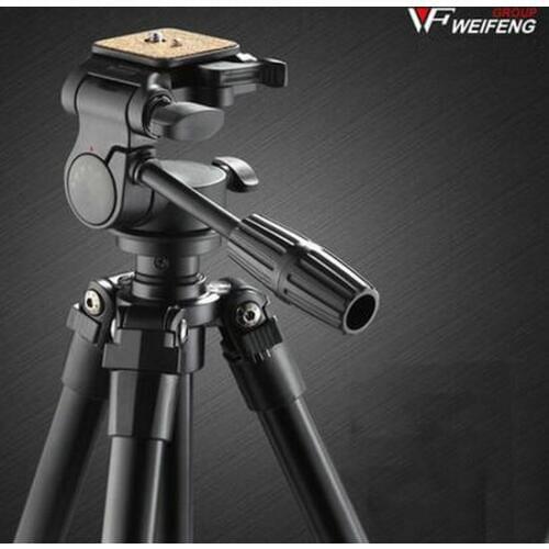 DHL gopro Weifeng wf6724 aluminum alloy tripod wf-6724 professional slr camera tripod household dv tripod wholesale