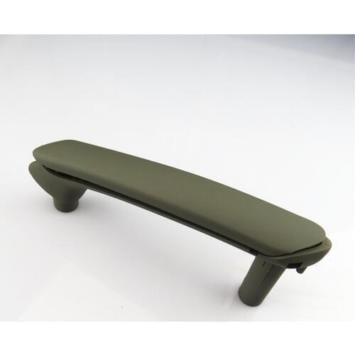 READXT For Passat B5 1998-2005 Car Interior Gray Rear Right Door Black Pull Grab Handle With Trim Cover 3B4867372 3B4867180B