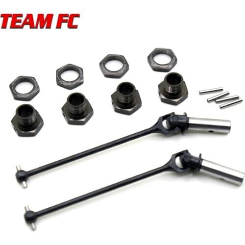 CVD Universal Drive Shaft 94MM Transmission Shaft with Wheel Hex Hubs Adapter Nut Pin for KYOSHO MP10
