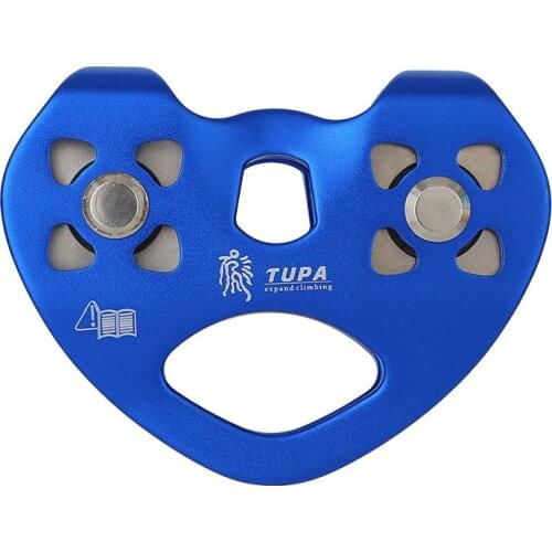 Ropeway zipline double slide Heart-shaped zipline pulley High-altitude transportation ropeway pulley