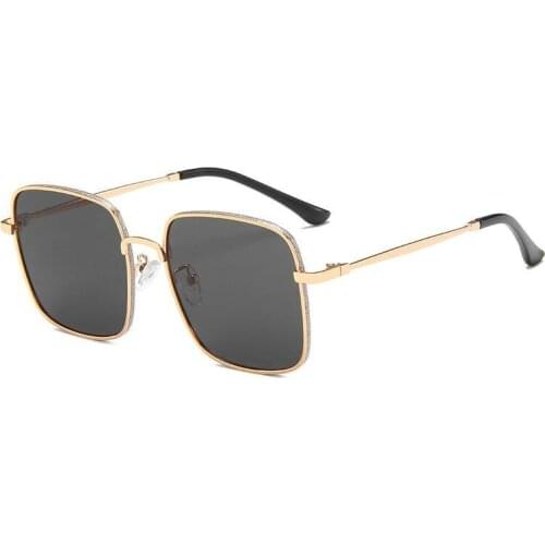 2021 new women square Sunglasses Men Women Brand Designer Sun Glasses Male Female Fashion Summer Gafas Feminino Oculos De Sol