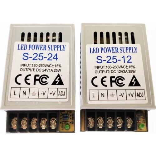 Ultra-thin 12V Power Supply 24V LED Driver Adapter 12V Switching Power Supply Electronic Transformer For Strip Light