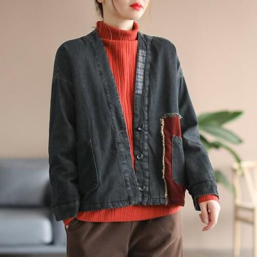 Женские джинсовые куртки YoYiKamomo China At AliExpress