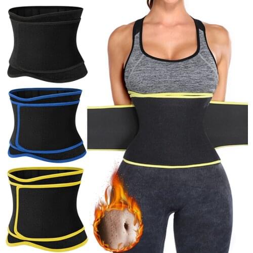 Waist Trainer Women Belly Slimming Sheath Tummy Control Shapewear Sauna Sweat Trimmer Belt Slimmer Sauna Sweat Workout Corset