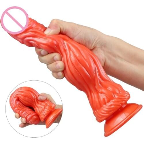 Animal Penis Soft Silicone Dildo Female Masturbation Tool Adult Products G-spot Vagina Stimulator Erotic Sex Toys for Couple