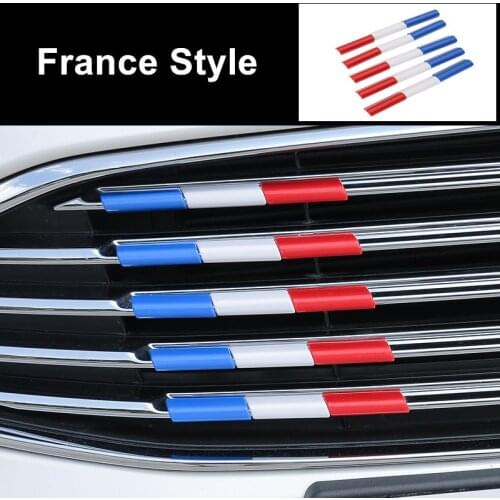 15pcs/lot Car Front Grill Stickers Decorative Cover For Ford Mondeo MK3 2014 2015 2016 2017 2018 2019 Kia K4