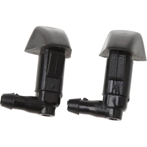 2 Pcs Windshield Wiper Water Spray Jet Washer Nozzle For 2003-2007 Honda Accord F19A