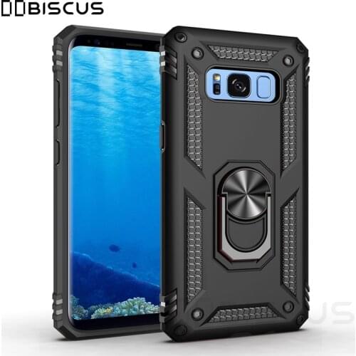 For Samsung S8 Cases Luxury Armor Soft Shockproof Case For Samsung Galaxy S8 Plus S8 S 8 S8Plus Silicone Bumper Hard PC Cover