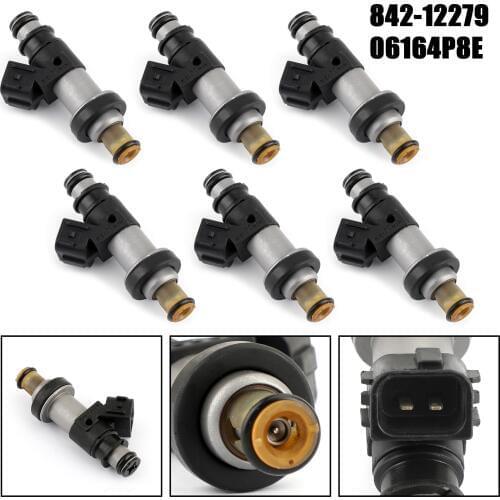 Areyourshop 6 PCS Fuel Injectors For Honda Odyssey Pilot MDX 3.5L For Acura CL TL 3.2L V6 2001-2004 842-12279 06164P8EA00 Parts