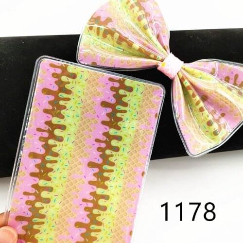 10pcs 9.5*12.5CM ice cream printed sealed shaker sleeve pouch to DIY shaker bow 1178