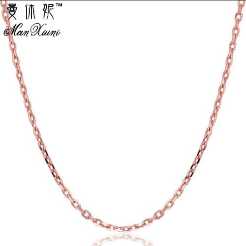 Золотые цепочки MANXIUNI China At AliExpress