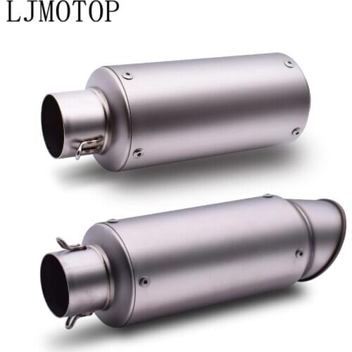 Motorcycle exhaust escape Modified Carbon fiber Exhaust system For YAMAHA ys 150 tmax 530 tdm 850 fz6n mt10 c8 nmax 155 fazer8