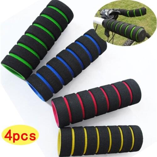 Motorcycle bicycle bicycle motorcycle modified handle sponge set hand handle set battery car sponge set grip