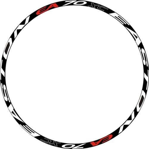 MTB rim wheel sticker bicycle stickers cycle reflective mountain bike wheels decal 26er 27.5er 29er for EA 70XC