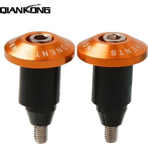 7/8"22 mm CNC motorcycle handlebar cap motocross handle bar grips ends for 400XC-W 450SX 450XC 450XC-W 500XC-W 505SX-F EXC