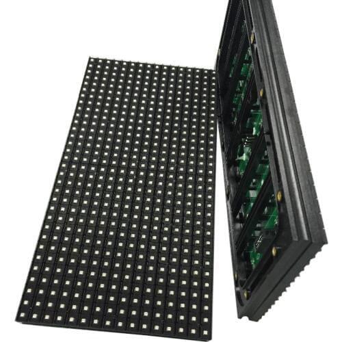 P10 SMD 3 in 1 RGB outdoor full color 1/2 scan LED module display P2.5 P3 P4 P5 P6 P8 waterproof led screen panel