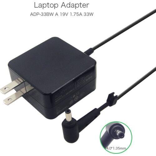 RongTop 19V 1.75A 33W Power Adapter Charger for Asus VivoBook S200E X201E Zenbook UX21A UX31A UX32A ADP-33BW A AD890326 US Plug