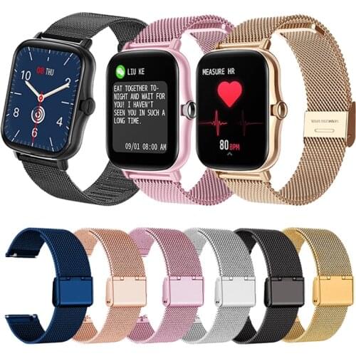 Replacement Band For COLMI P8 Plus Pro Strap Metal Bracelet For COLMI P12 P10 P9 V31 V23 Pro Wristband smart watch Accessories