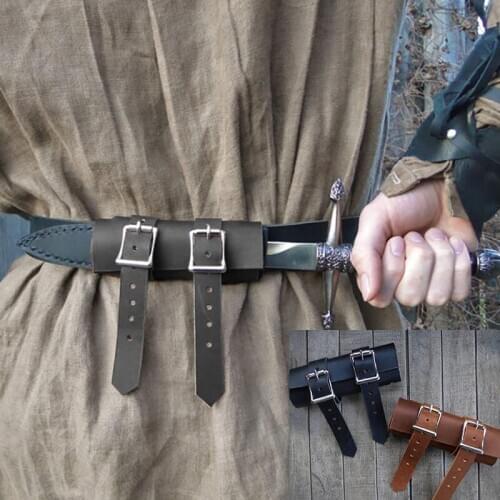 Dark Elf Assassin Rogue Belt Dagger Sheath Medieval Back Knife Cover Holder Hidden Weapon Scabbard Cosplay Larp Costume For Men