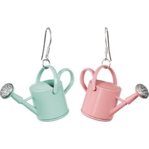 Watering Can Earrings for Women New Design Drop Statement Earrings Brincos Para As Mulheres Orecchini Donna Moda Mujer 2021 Gift