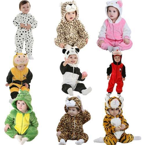 0-3 Years Baby Rompers Long Sleeve Flannel Newborn Girls Boys Warm Autumn Soft Hooded Jumpsuits Clothes Mobile Phone Straps