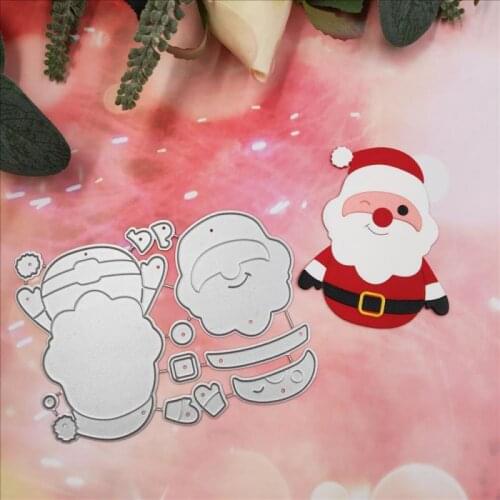 1 Set Decorative Cards Edges Metal Cutting Dies Stencil For DIY Snowmen Scrapbooking Album Embossing Paper Cards Crafts Die Cuts