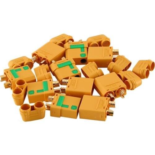 10Pcs AMASS XT90S XT90 Male & Femal Connector Plug for RC Lipo Battery RC Multicopter Airplane Controller