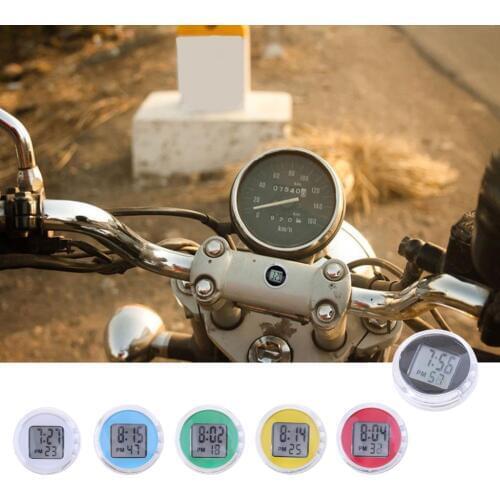 Hour Minutes Seconds Meter Guage Motorcycle Bike Waterproof Digital Clock
