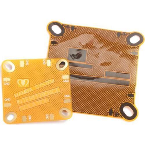 Diatone Mamba Soft Interference Shielding FPC Board 20x20mm&30.5x30.5mm Flight Control ESC Isolation Board