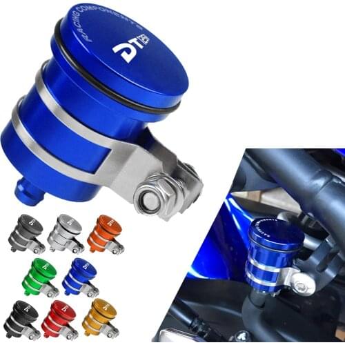 For Yamaha DT125R 2019 2018 2017 2016 2015 2014 Universal Motorcycle Brake Fluid Reservoir Clutch Cylinder Tank Oil Fluid Cup