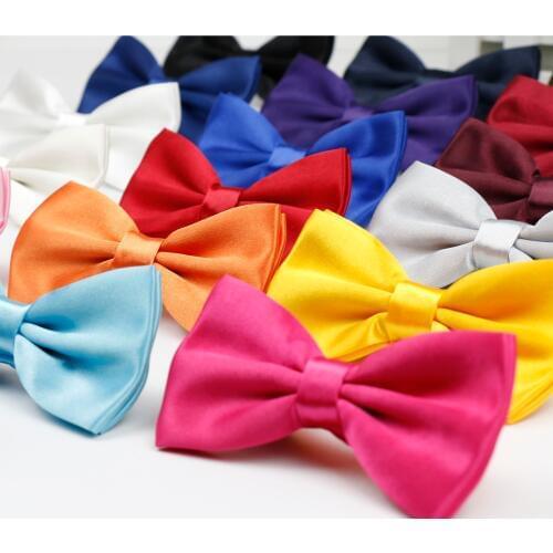 Mens Solid Fashion Bowties Groom Mens Plaid Two Tone Scaly Cravat For Men Butterfly Gravata Male Marriage Wedding Bow Ties