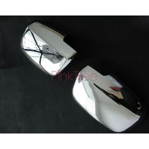 Chrome Door Mirror Cover for Toyota Fortuner SW4 2005-2008, 2009-2011 Car Styling Accessories