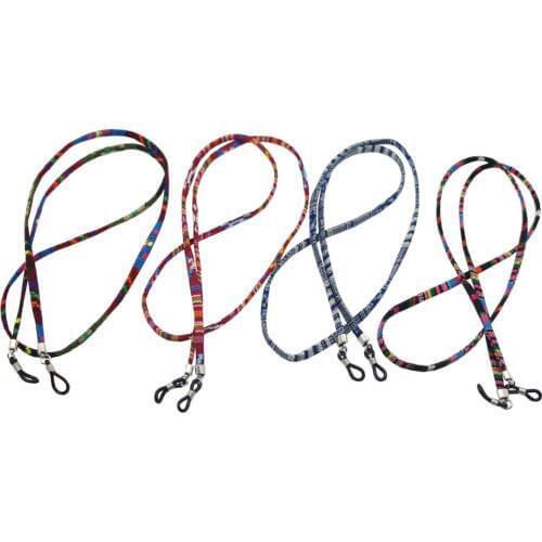 Colorful Cotton Eyeglass Cord Reading Sunglass Neck Strap Eyewear Retainer Rope Holder for Reading Glasses Sunglasses
