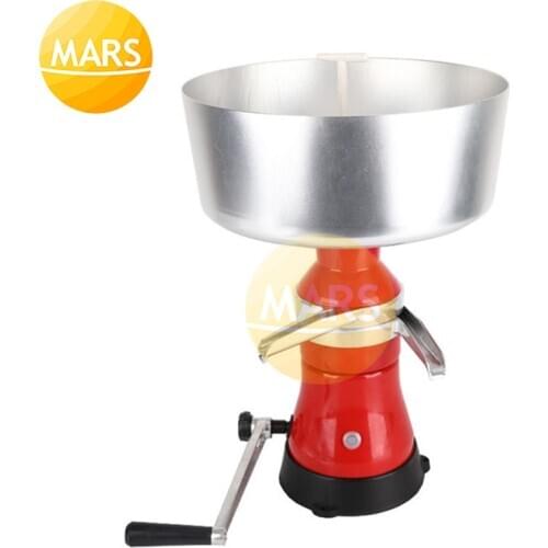 Kitchen Manual Centrifugal Milk Cream Separator 80L/h Creampurifier Fresh Milk Skimming Machine, Skimmed Milk Seperator
