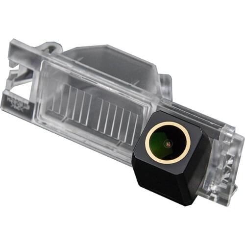 Misayaee Golden HD Car Rear View Reverse Camera Plate Light for Hyundai Tucson IX35 / Tucson from 2010- 2014