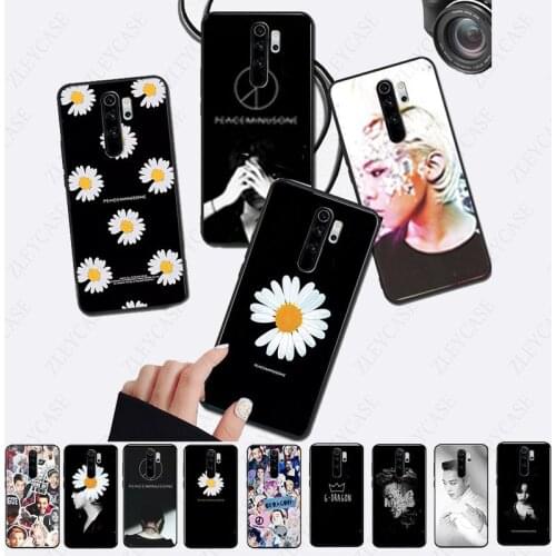 Soft Phone Cover For xiaomi Redmi Note8pro note7 7 8 note9s mi8se mi9 mi10 mi9T mi note10 G dragon peaceminusone flower