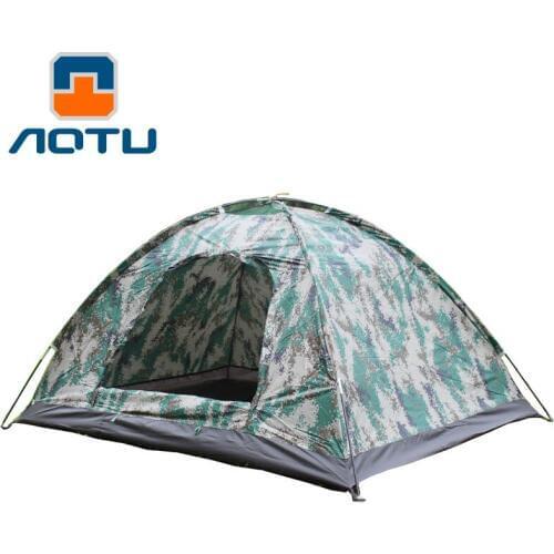 NEW 2020 Outdoor two people digital Hiking camouflage tent camping solo 2 super light tent camping tent 200*150*110cm
