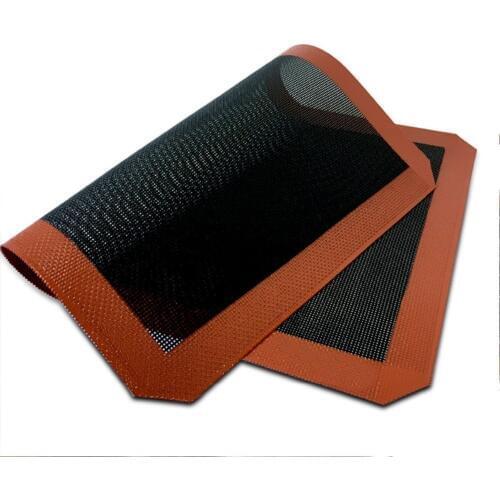 Size:30*40cm Silicone Bread Baking Mat,Non Stick Oven Liner,Perforated Steaming Mesh, For Half Sheet Size Cooking Sheet