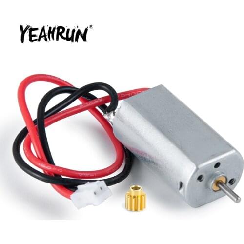 YEAHRUN Metal 050 Brushed Motor for 1/24 RC Crawler Axial SCX24 90081 ECX Barrage Upgrade Parts