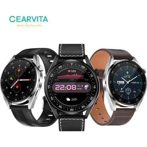 Gearvita E20 Smart Watch Men GPS Track IP68 Waterproof Blood Pressure Heart Rate Sport Sleep Monitor For Huawei Android IOS