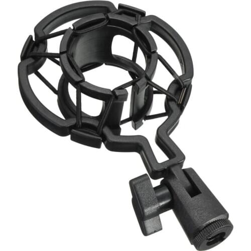 Universal Professional Condenser Microphone Mic Shock Mount Holder Studio Recording Bracket For Large Diaphram Mic Clip