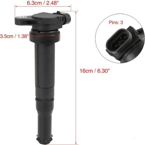 1x Genuine 2730123400 Ignition Coil For Hyundai- Sonata- Ef Kia- Carens- Clarus Shuma KIA- Optima, XTREK 27301-23400,27301 23400