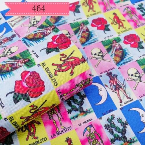 Free shipping A4 20*33CM cartoon print synthetic leather fabric for DIY accessories BHY464