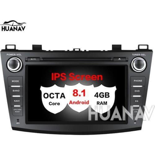 Car GPS Navigation DVD Player For Mazda3/Mazda 3 Axela 2009-2012 stereo in dash multimedia 2 din radio Android 8.1 tape recorder