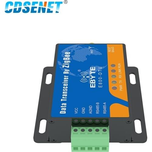 CC2530 2.4Ghz Zigbee 27dBm 1Km Range 250kbps TDD E800-DTU(Z2530-485-27) RS232 RS485 Wireless Zigbee Modem